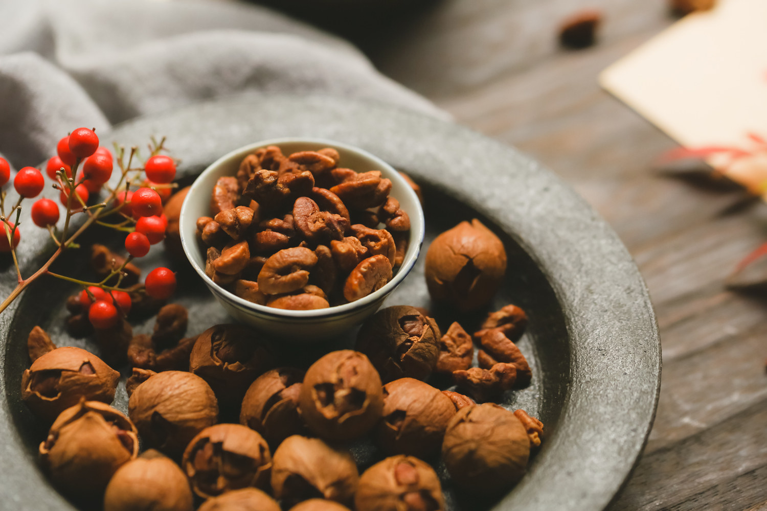 核桃仁璞诉新果临安山小核桃健康养生坚果零食110g山核桃