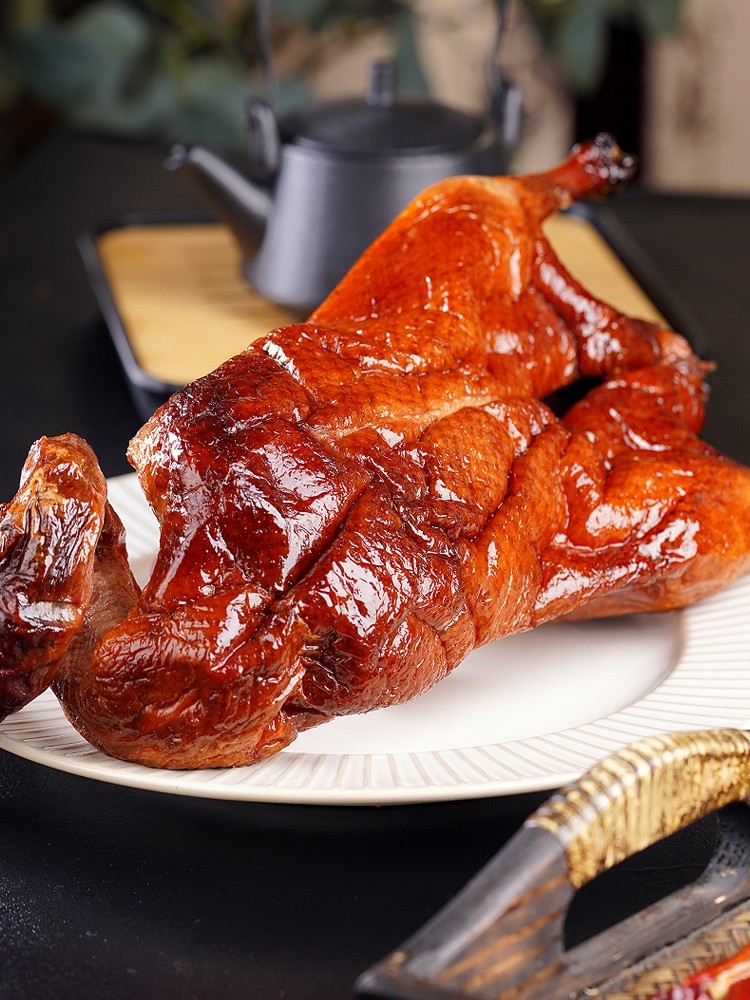 烤鸭安徽芜湖无为为特色红皮脆皮包邮烤鸭