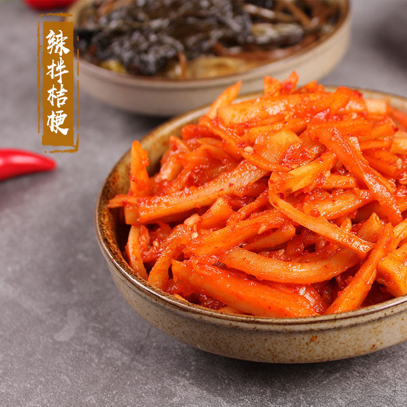 金刚山桔梗 延边朝鲜族泡菜 东北刨花根 延边特产狗宝咸菜 下饭菜