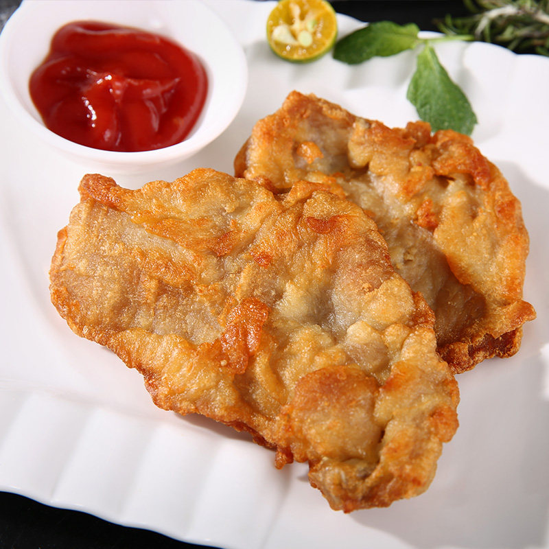 得来排骨5片新鲜冷冻半成品油炸煎带骨大排年糕猪排