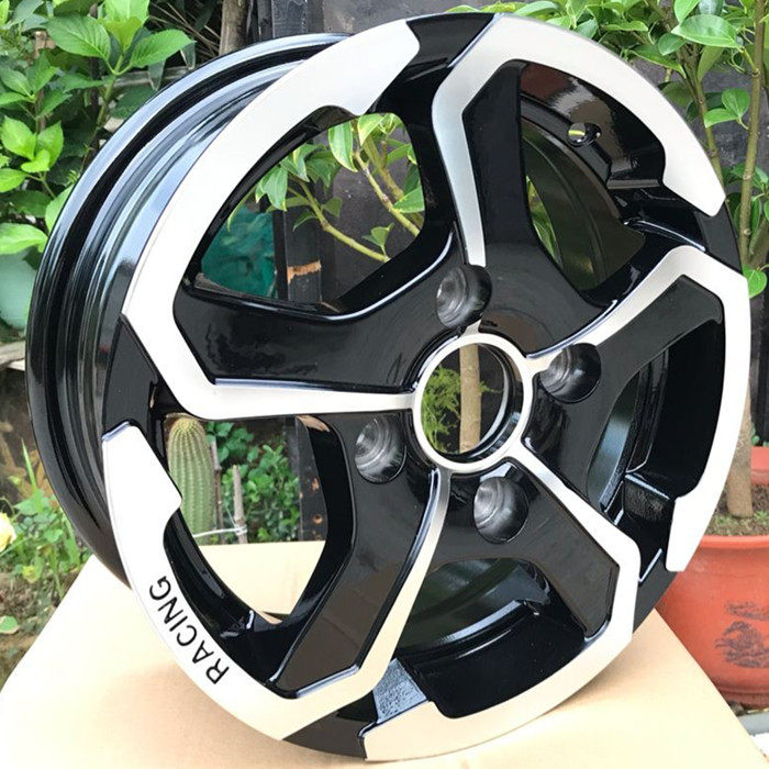 13寸改装雪佛兰宝骏乐驰奇瑞qq3知豆d2s铝合金轮毂