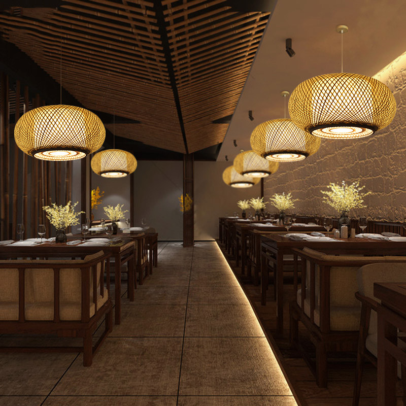 新中式大堂式禅意日式茶室民宿酒店包间大厅餐厅酒店