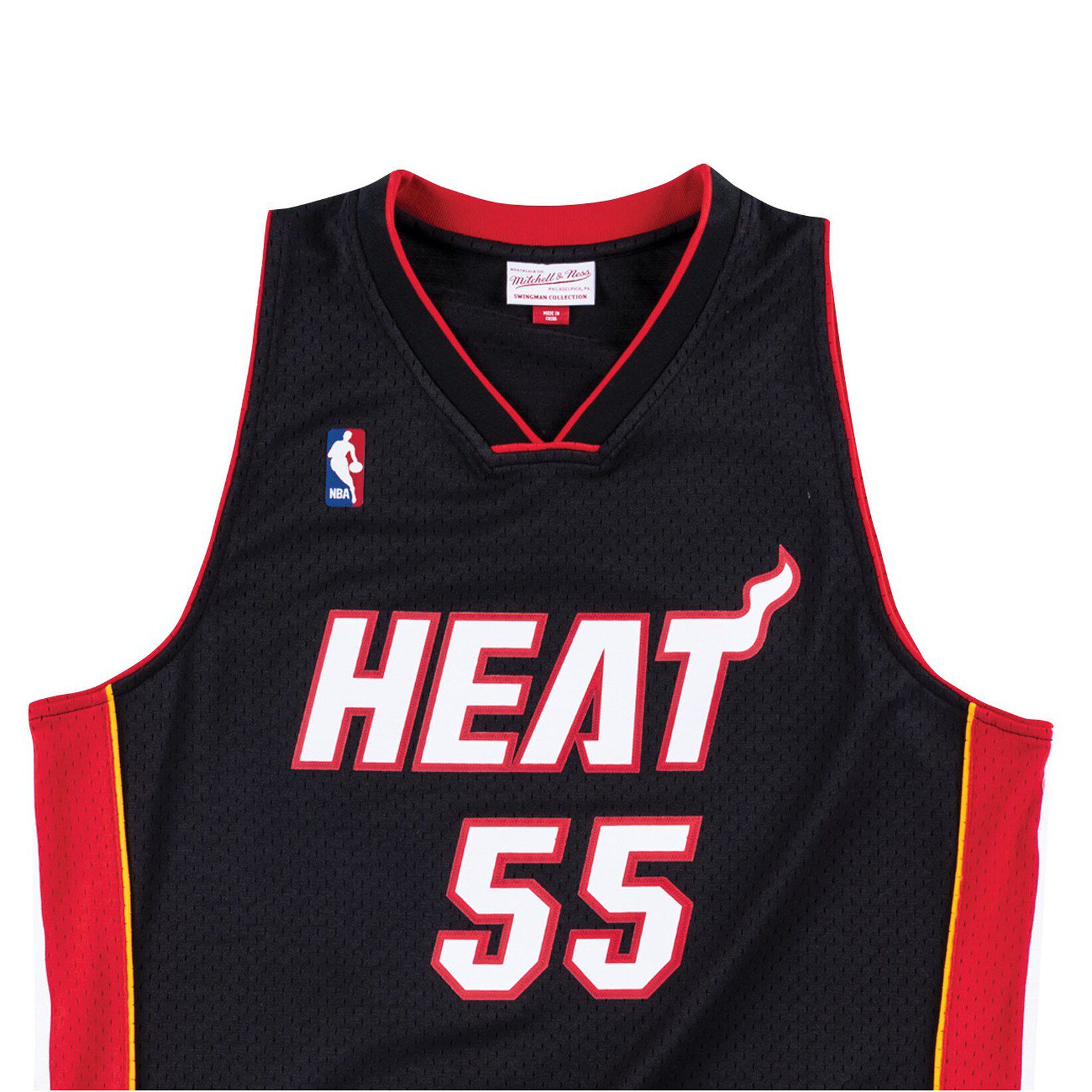 nbamn复古球衣sw迈阿密热火杰森威廉姆斯黑色客场篮球服