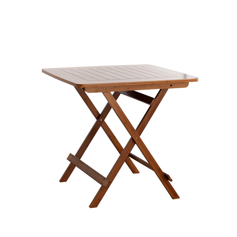 休闲便携桌椅实木桌子方桌楠竹折叠折叠桌