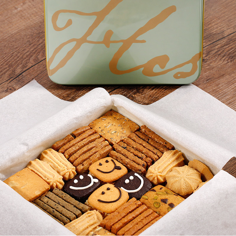 香港制造曲奇四重奏cookies quartet零食原装十一味曲奇礼盒