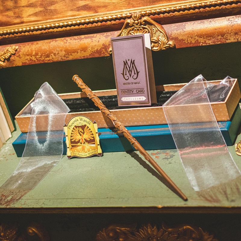 哈利周边波特凤凰发光正品魔杖赫敏邓布利多动漫挂件