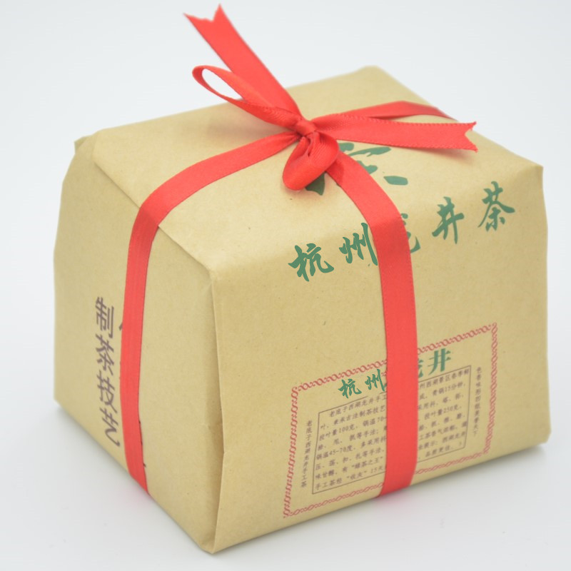 2022明前一级杭州龙井250g传统牛皮纸纸包绿茶龙井茶非西湖