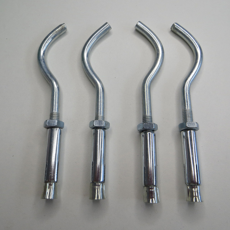 固定暖气片挂钩托勾支架钩子螺丝铸铁钢制暖气挂钩