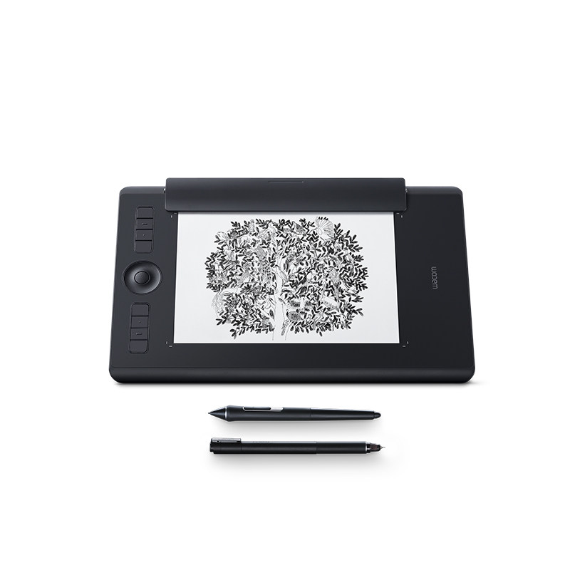 wacom影拓数位板电脑绘画板 pth-660 手绘板电子手写绘画设计