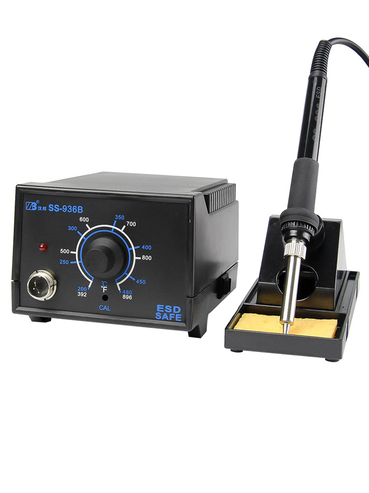 汉邦936a恒温焊台可调调温电烙铁套装手机电子电烙铁