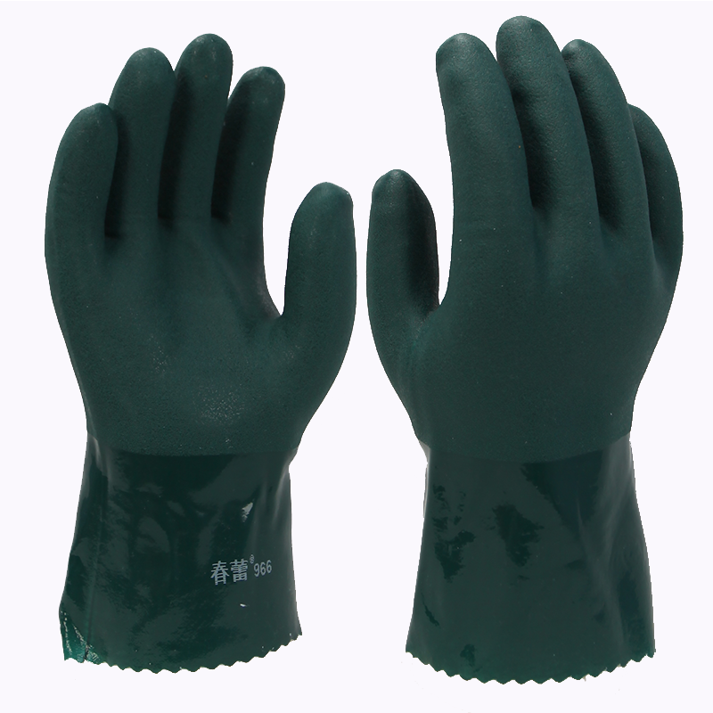 春蕾耐油加绒里冬浸手套加厚耐酸酸碱防水防滑防护手套