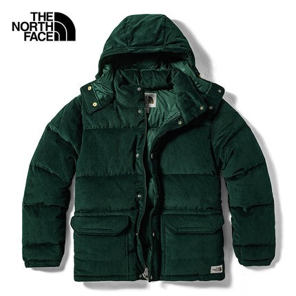 The North Face北面男休闲舒适时尚防风灯芯绒面羽绒服4WAZ