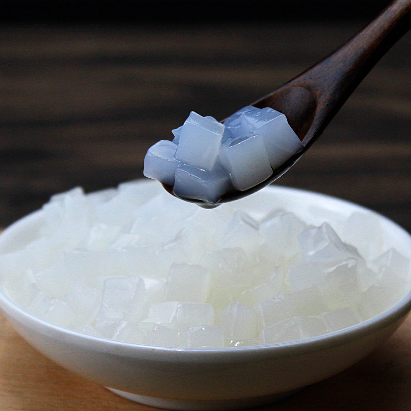 椰果海南亿德5kg蜜制椰纤原味粒椰果肉大粒果冻