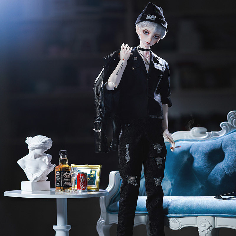 bjd3男娃娃娃帅酷sd纹身nago乃果关节树脂bjd娃娃