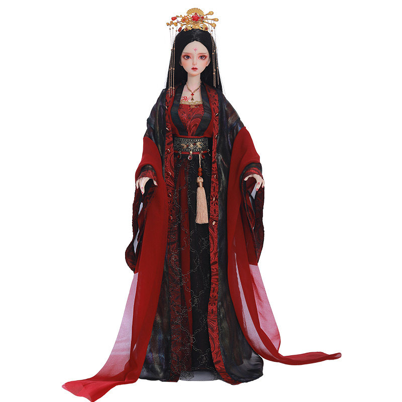 shugafairybjd3娃娃鬼姬古装sd树脂关节人偶bjd娃娃