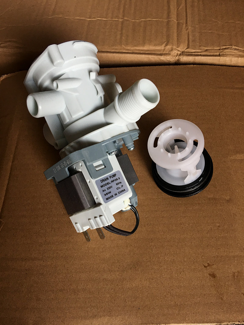 全新格兰仕滚筒洗衣机排水水泵电机px235a7087308洗衣机配件