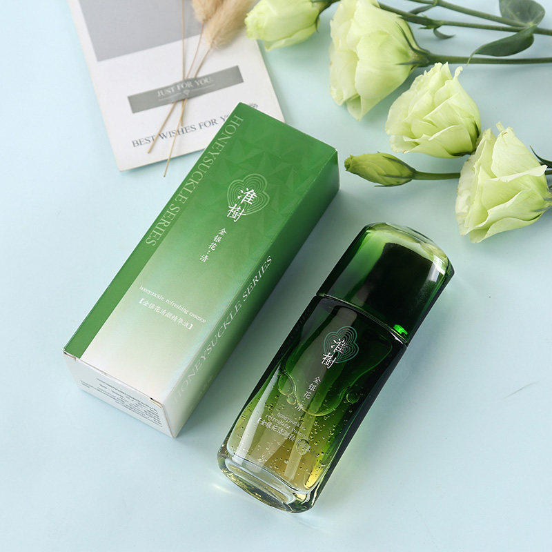 淮树化妆品金银花清颜精华液60ml护肤品控油收缩毛孔液态精华