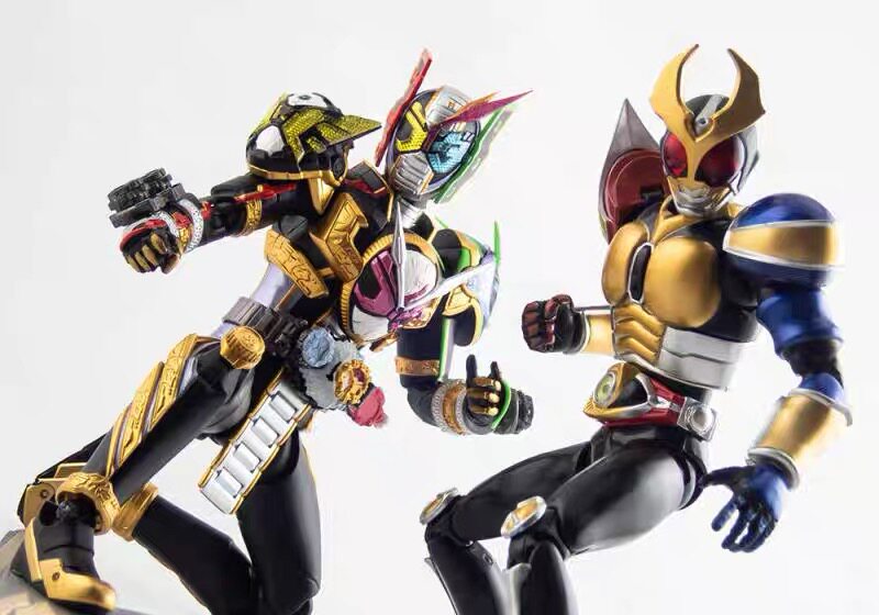 shf 魂限 假面骑士zio 时王 三阶 trinity[预定]