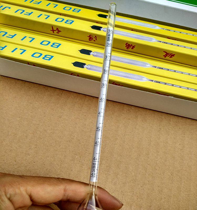 养蜂工具蜂蜜折光仪玻璃密度计度表波美度计蜂蜜度数测量器