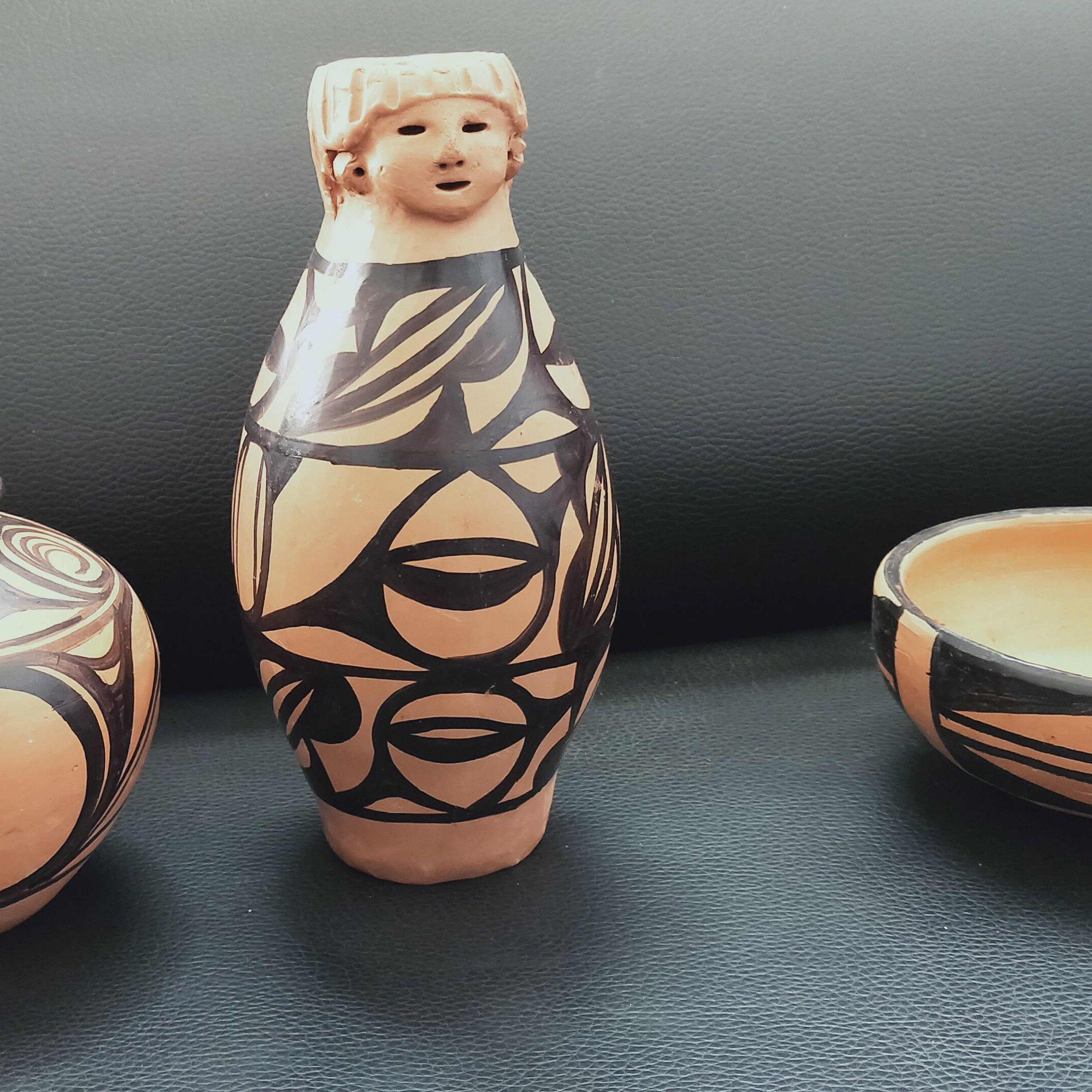 甘肃车间陶器古彩仿古文化仰韶康晓龙扶贫秦安县花瓶