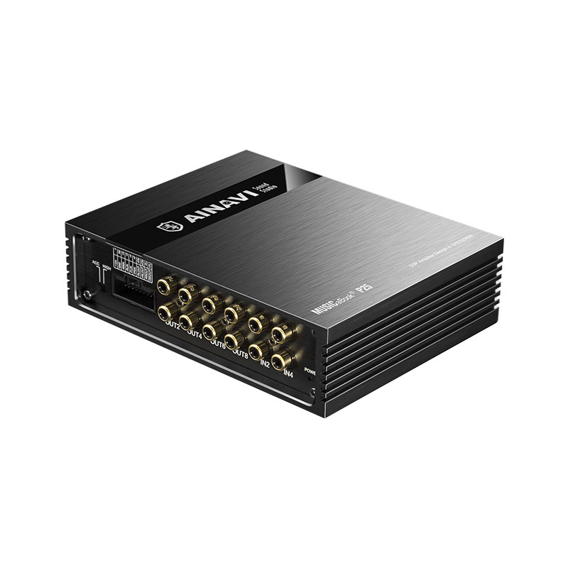 航睿车载8路dsp数字音频处理器汽车大功率功放数字音频处理器