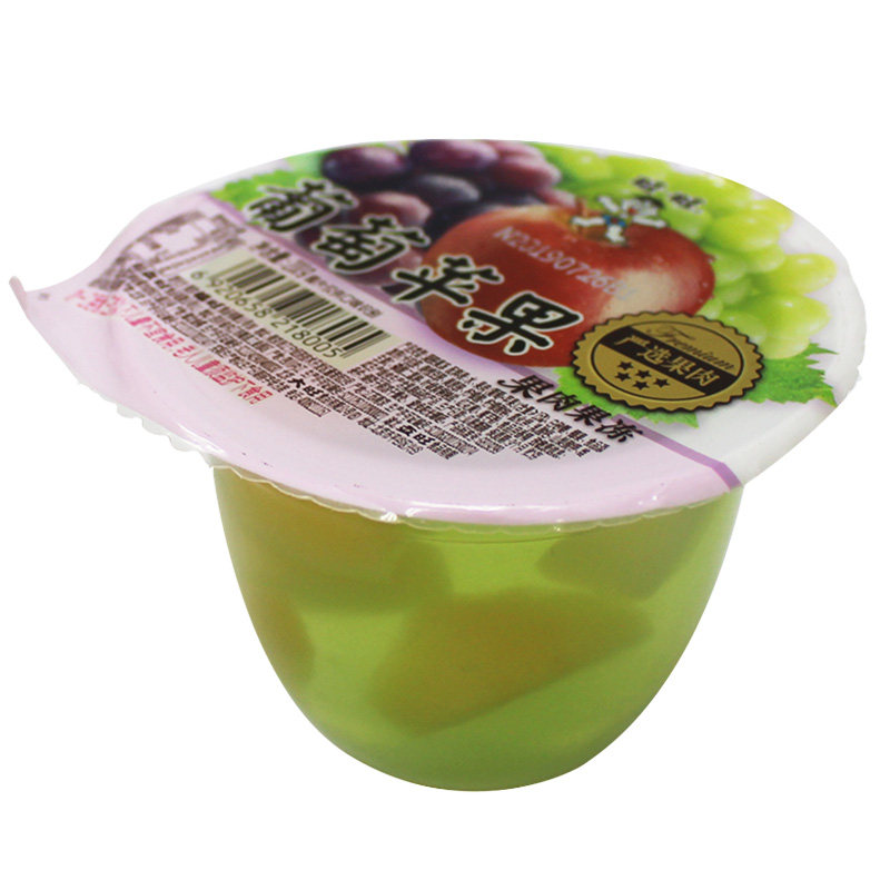 零食旺旺果冻大杯178g幼儿园分享儿童布丁童年果冻