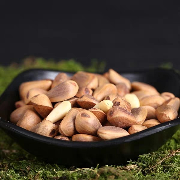 东北大小兴安岭特产红松坚果现炒开口松子年货松子