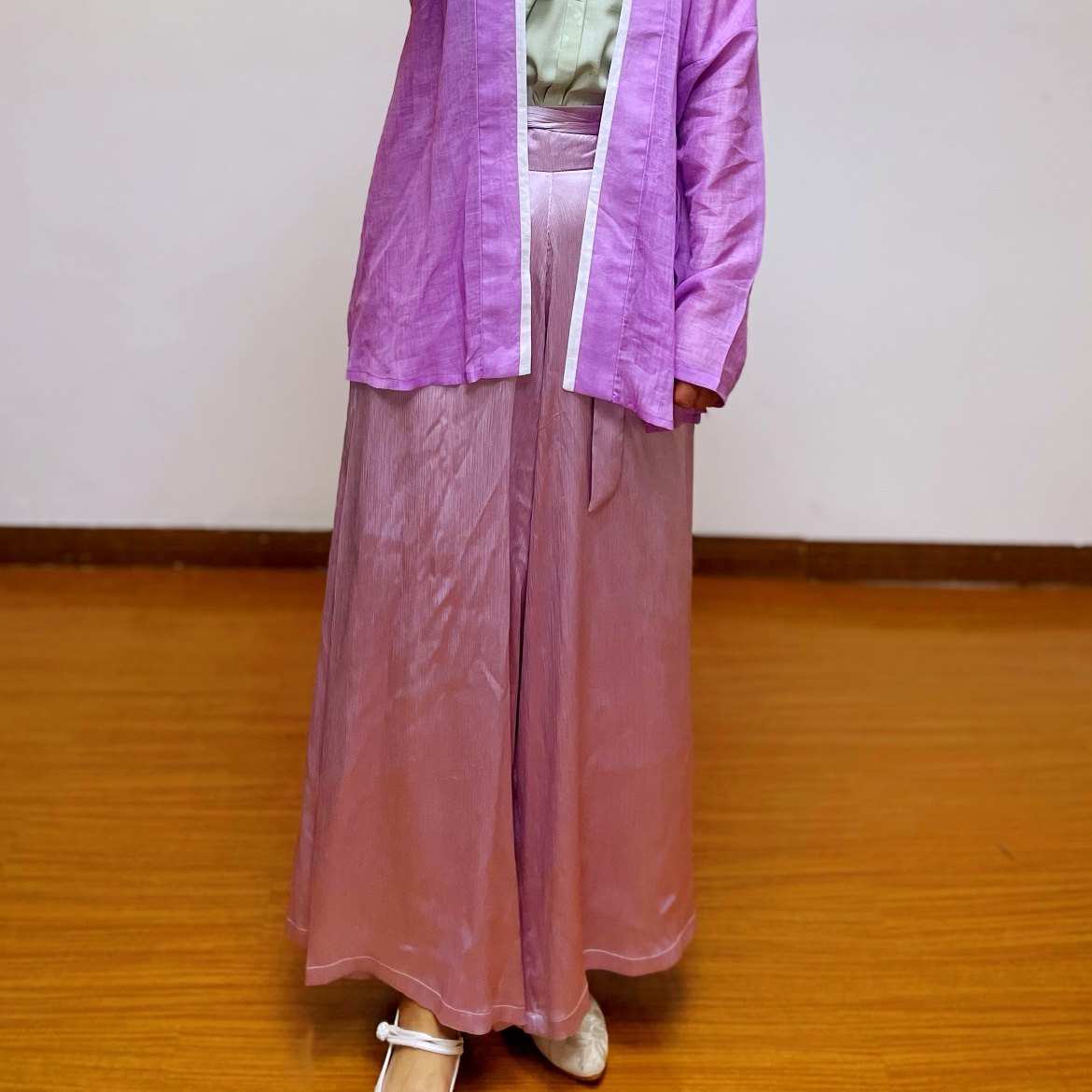 原创汉服宋制裤子裆桍宋裤日常放量宽松百搭汉服