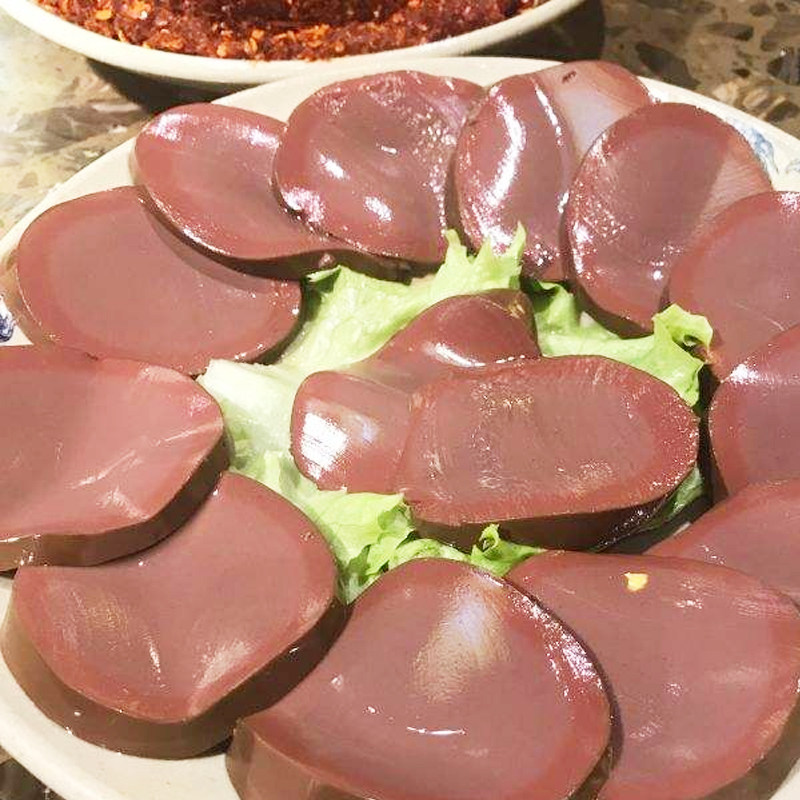 整箱华英血状元鸭血粉丝鸭红火锅食材半成品袋装麻辣烫毛血旺20袋