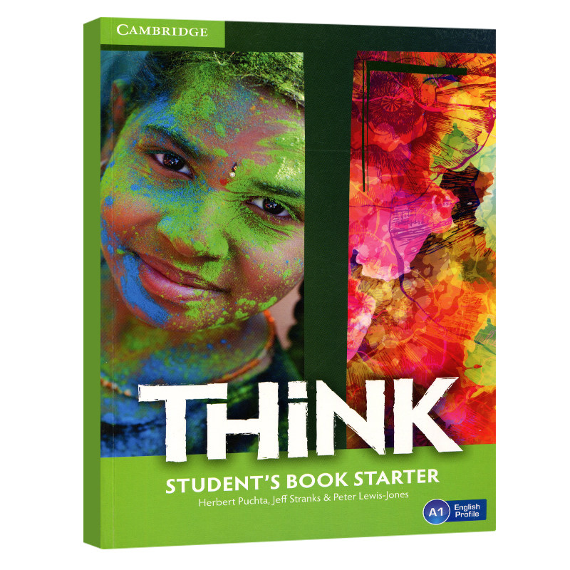 原装进口剑桥大学出版社初中英语教材 cambridge think预备级入门级学