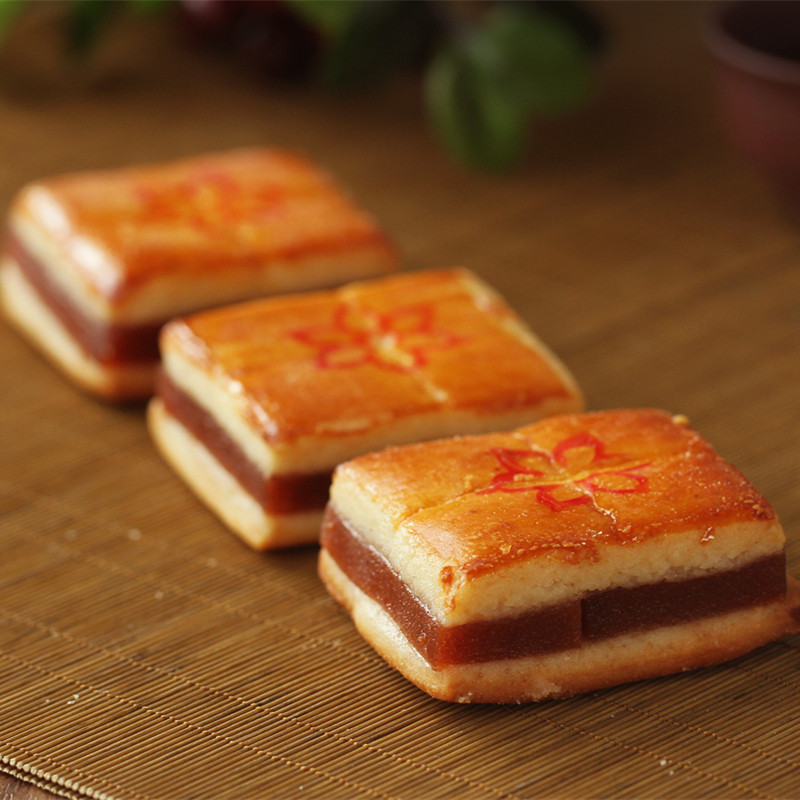 吉祥点心铺酸甜京糕山楂饼天津特产老人小孩零食传统手