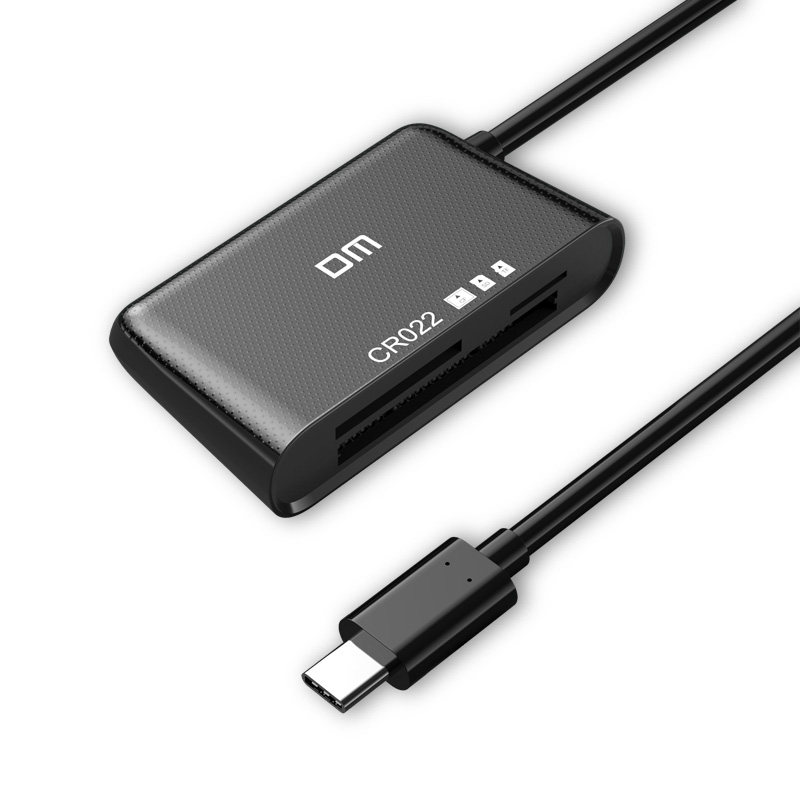 dm大迈读卡器多功能三合一高速typec安卓手机接口读卡器