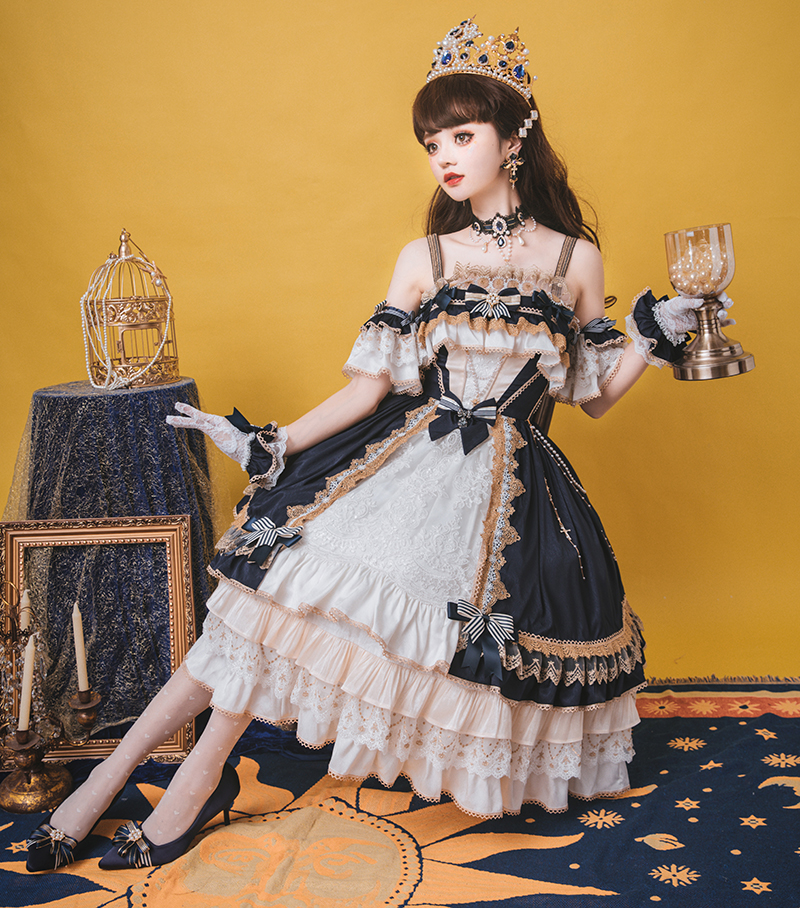 定金大英美术馆宫廷复古原创洛丽塔lolita古典洋装洛丽塔