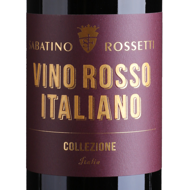 意大利原瓶进口红酒罗塞蒂半干型红葡萄酒意大利红酒单支包邮批发