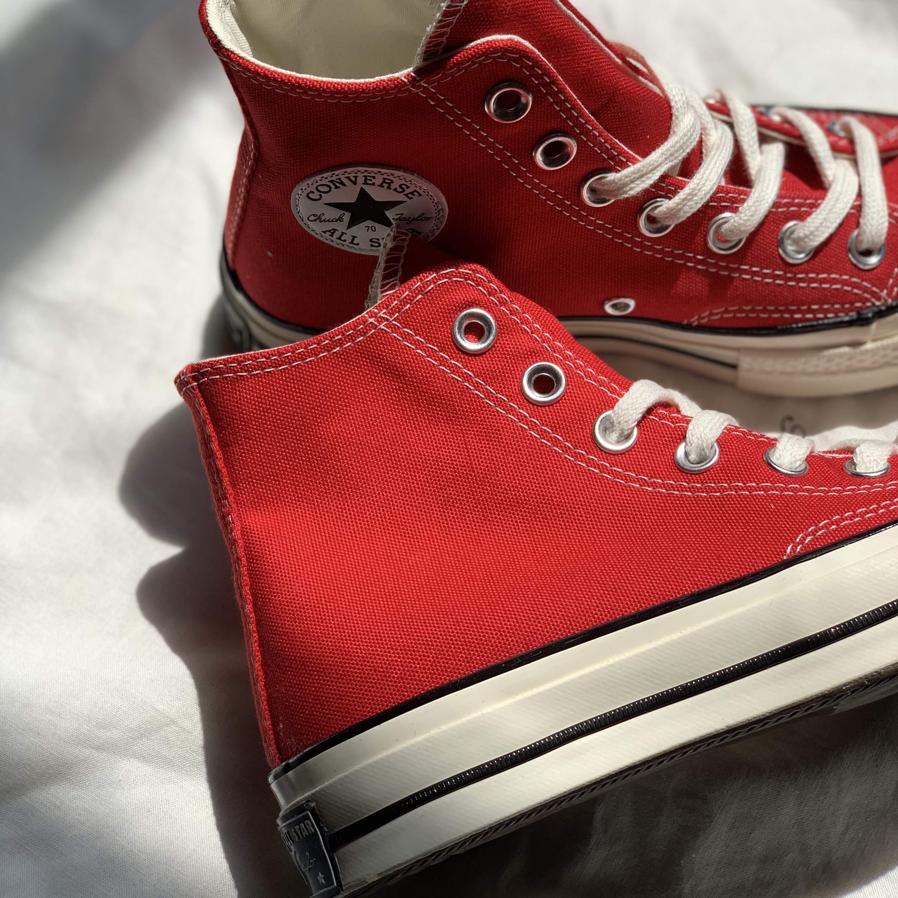 converse/匡威1970s高帮大红色三星标帆布鞋164944c 164949男女鞋