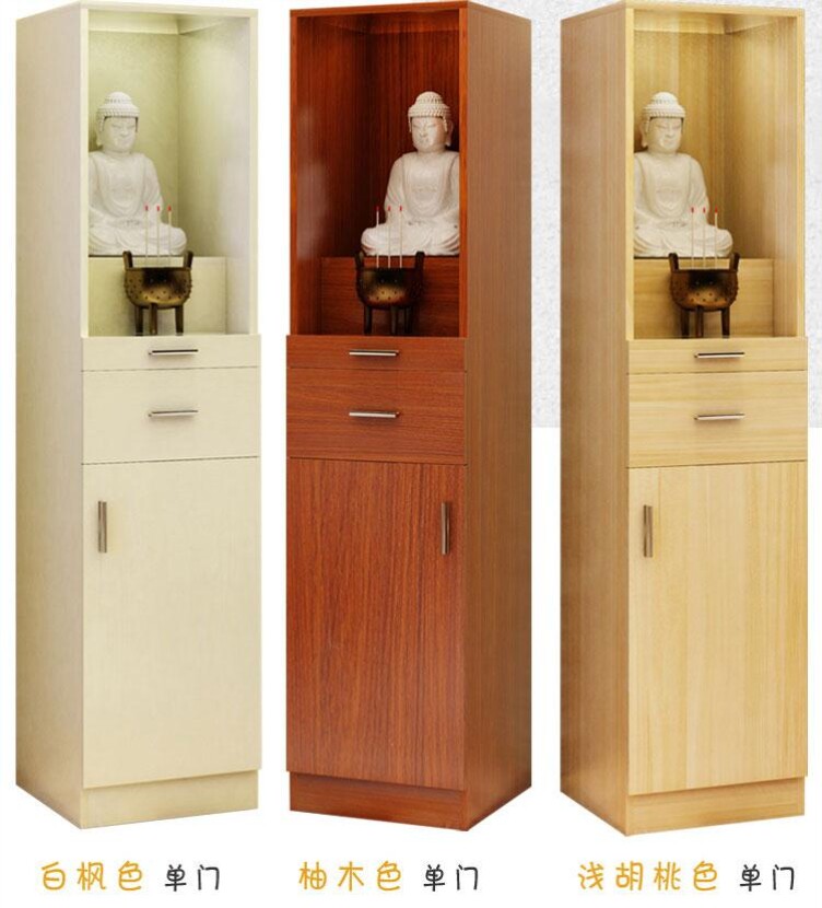 小佛柜立柜安装佛龛祖先家用带经济型灵位小型神坛佛柜