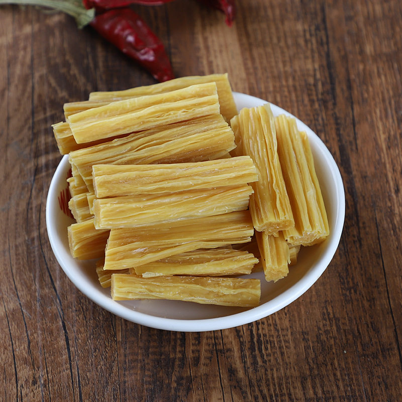 2斤腐竹段纯正油豆皮凉菜干货大全农家手工特级腐竹散装火锅食材