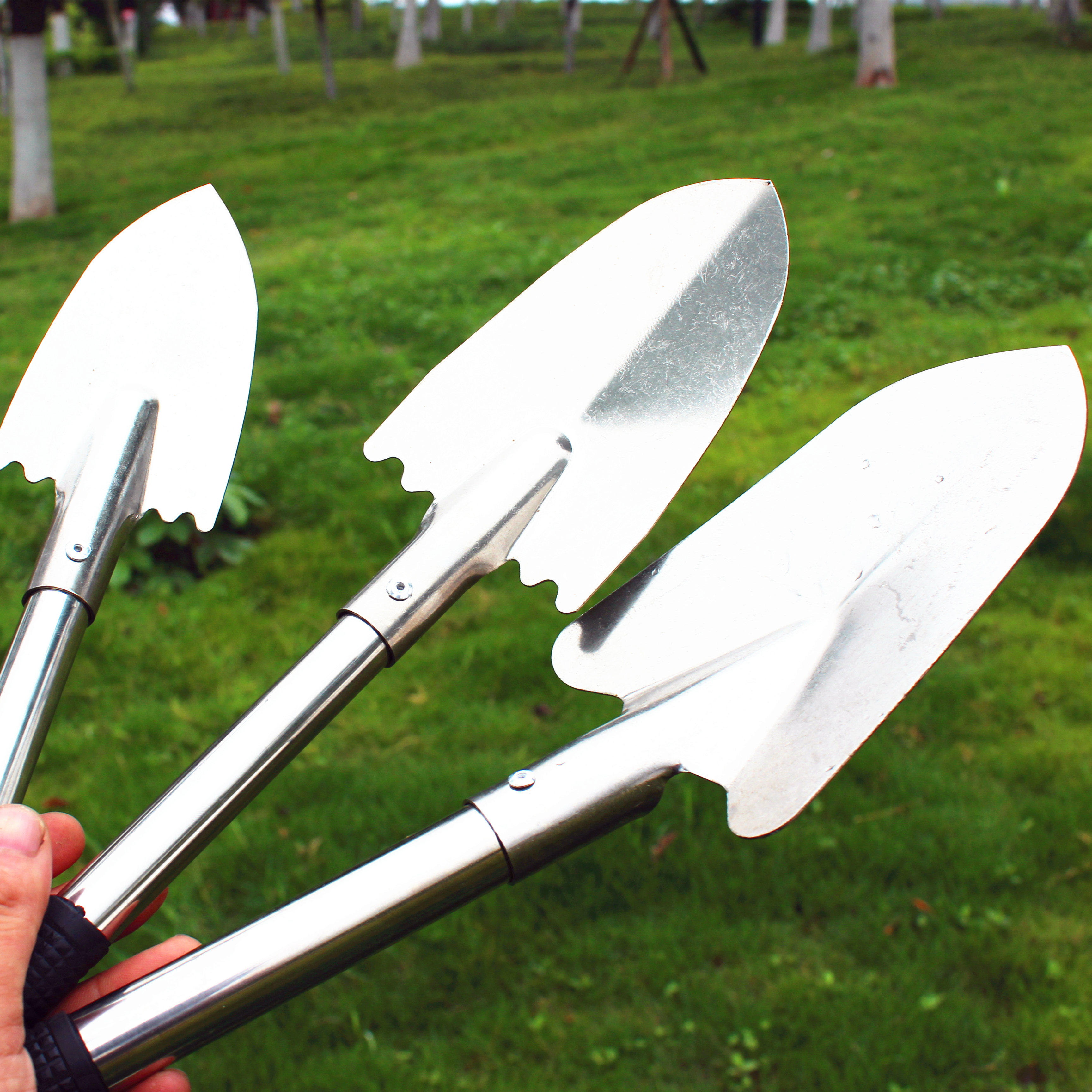 不锈钢小花锹铲园林工具不沾种花松土盆栽园艺园艺家铲子