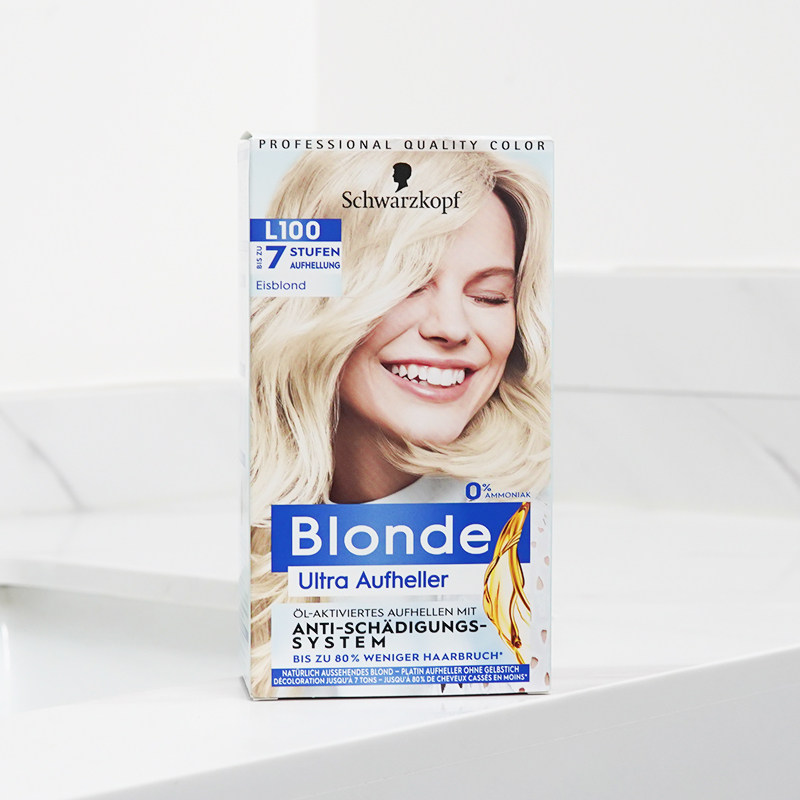 德国进口施华蔻漂发剂漂发染发剂白金褪色剂染头发彩染