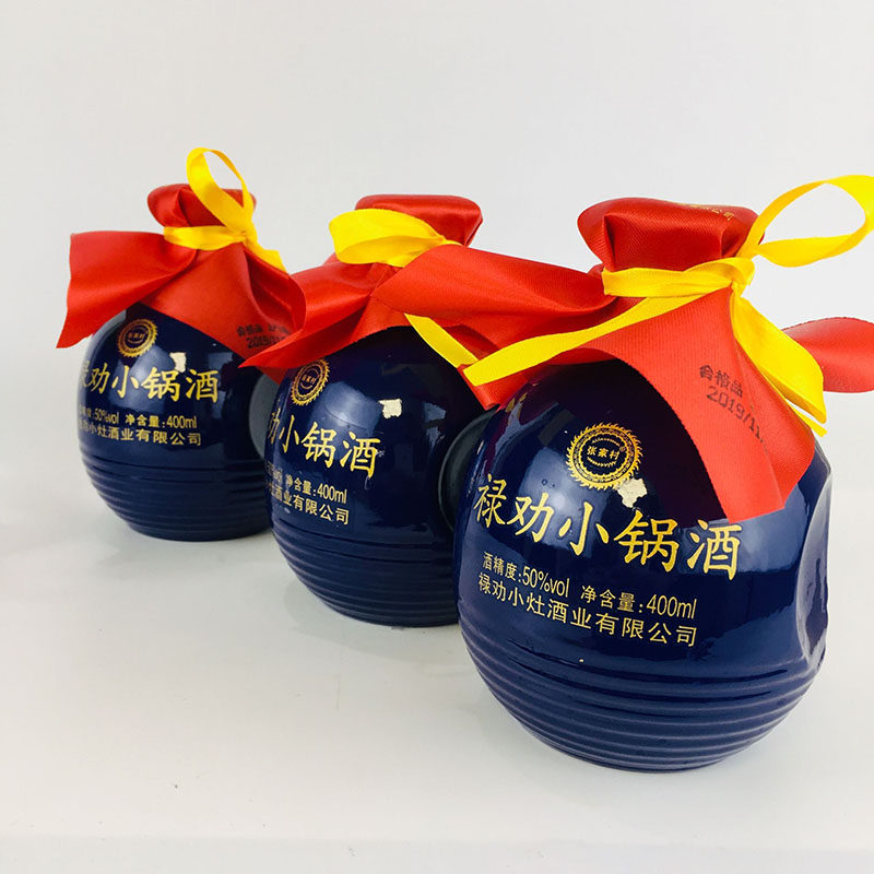禄劝小锅张家玉米优质小麦蓝瓶400mlx650度清香其他酒类