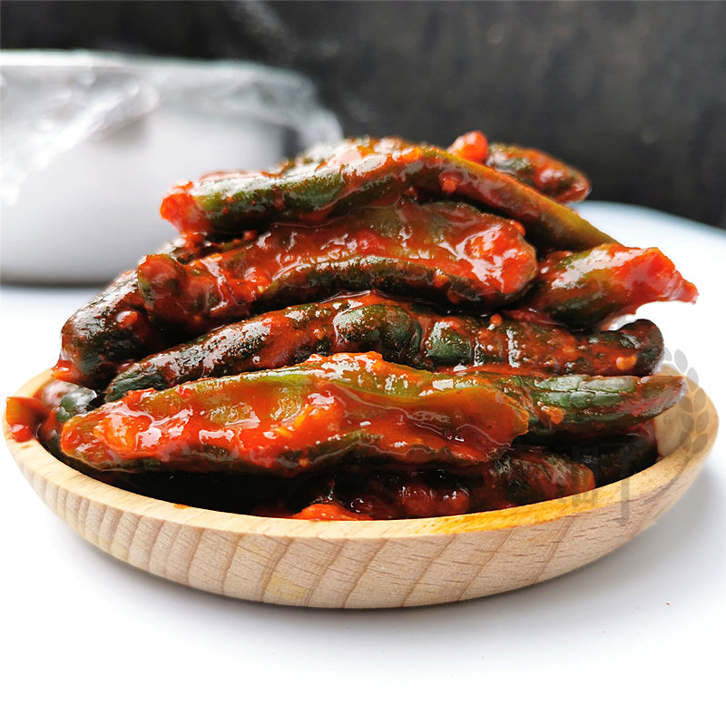 瓜条东北咸菜朝鲜风味红油500gx2香辣黄瓜韩式腌制