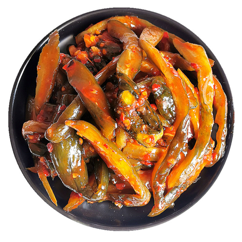 瓜条东北咸菜朝鲜风味红油500gx2香辣黄瓜韩式腌制