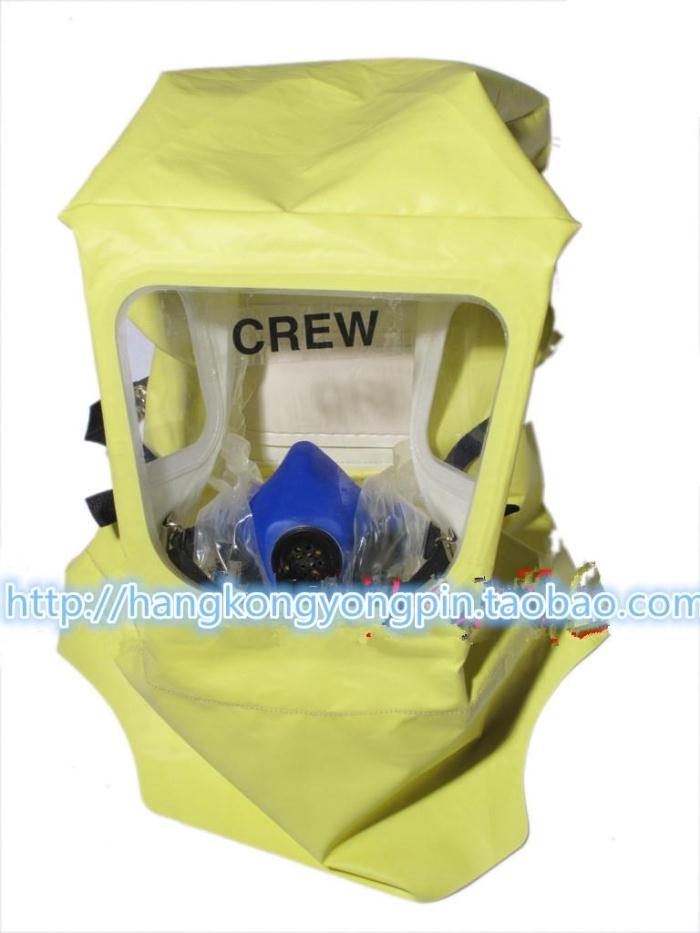 crew pbe美国播音航空空乘空姐培训模拟用氧气面罩逃生机组面罩