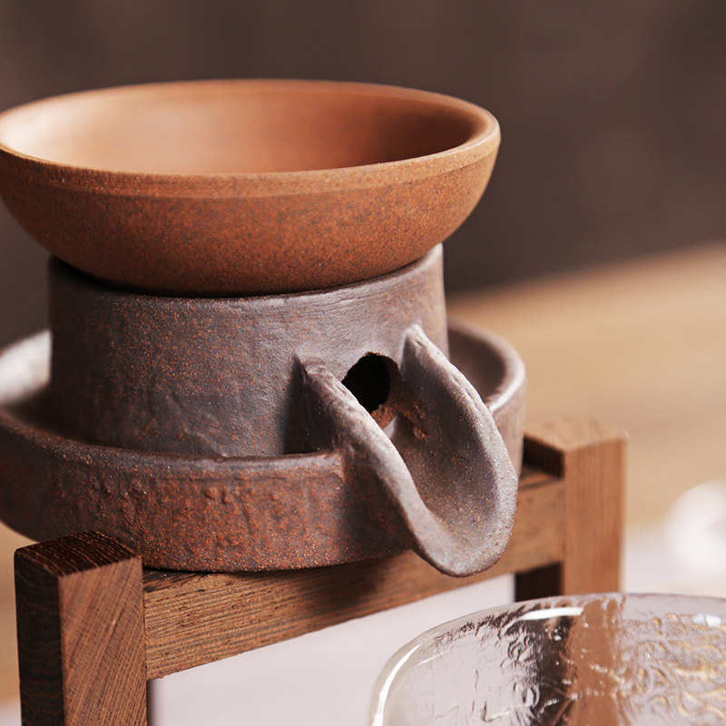 创意虑隔滤茶漏斗过滤茶叶泡茶茶漏粗陶配件茶滤