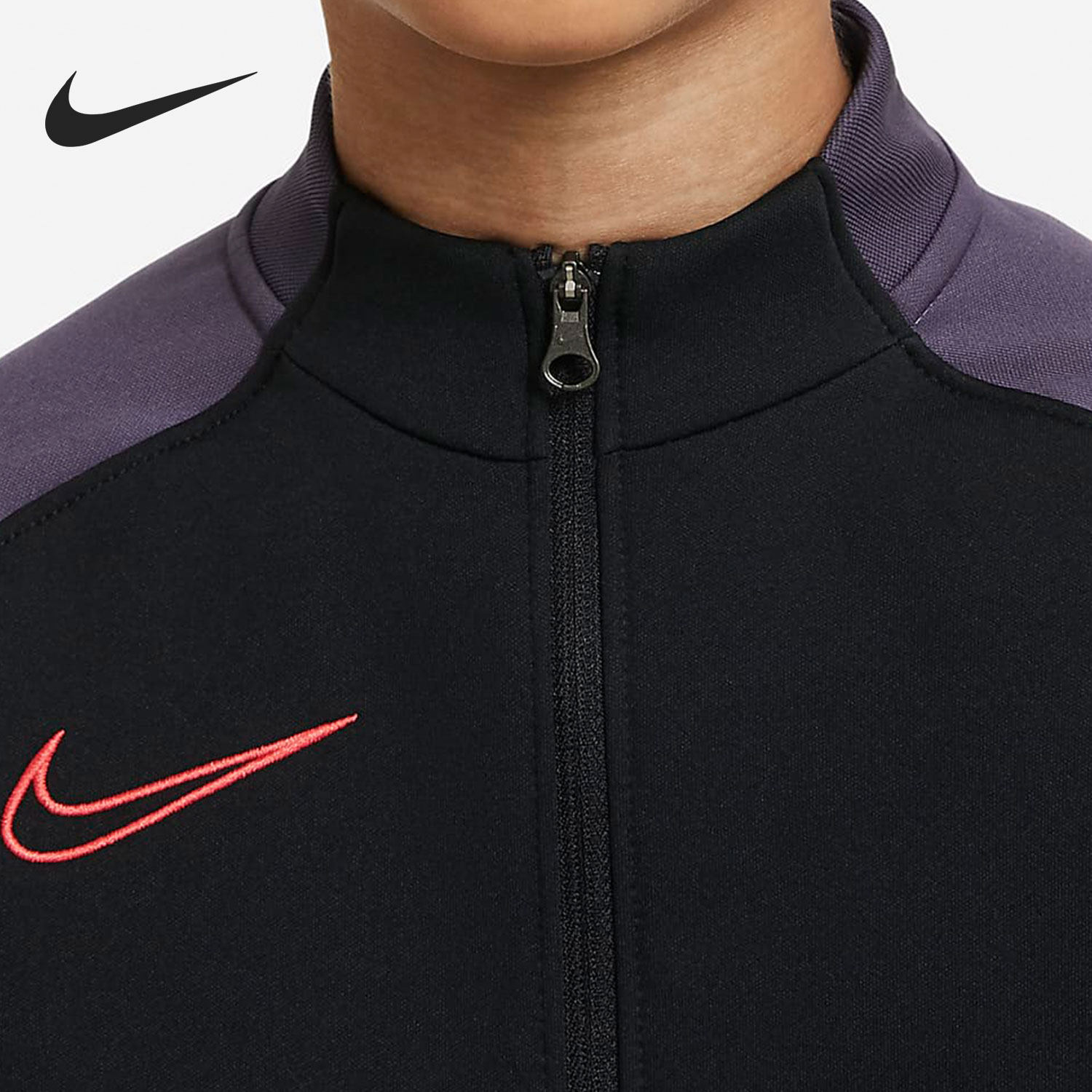 nike耐克正品dri-fitacademy大童男孩起绒足球夹克普通外套