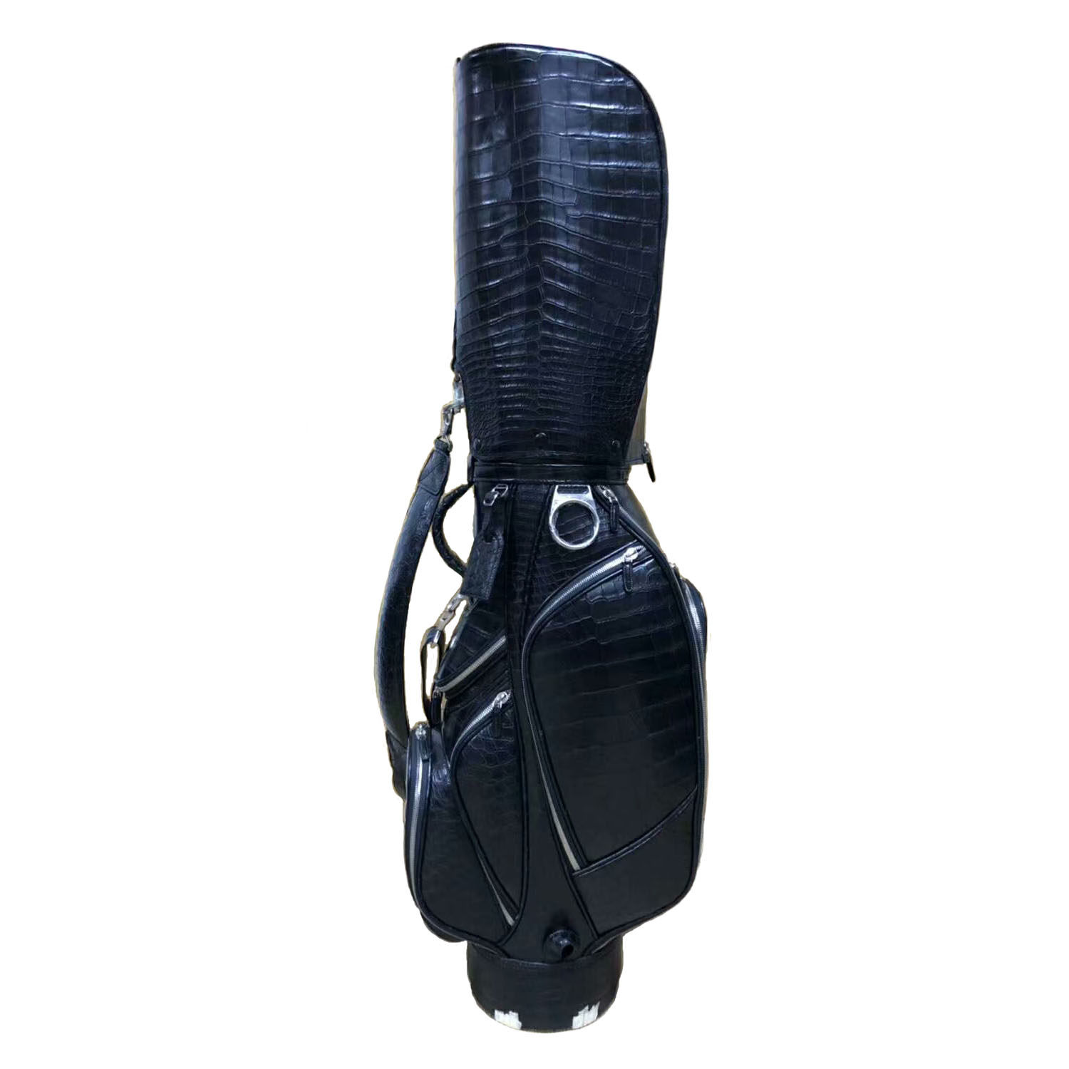 高尔夫球杆真皮高尔夫球包鳄鱼鳄鱼golf高档皮套皮包高尔夫杆包
