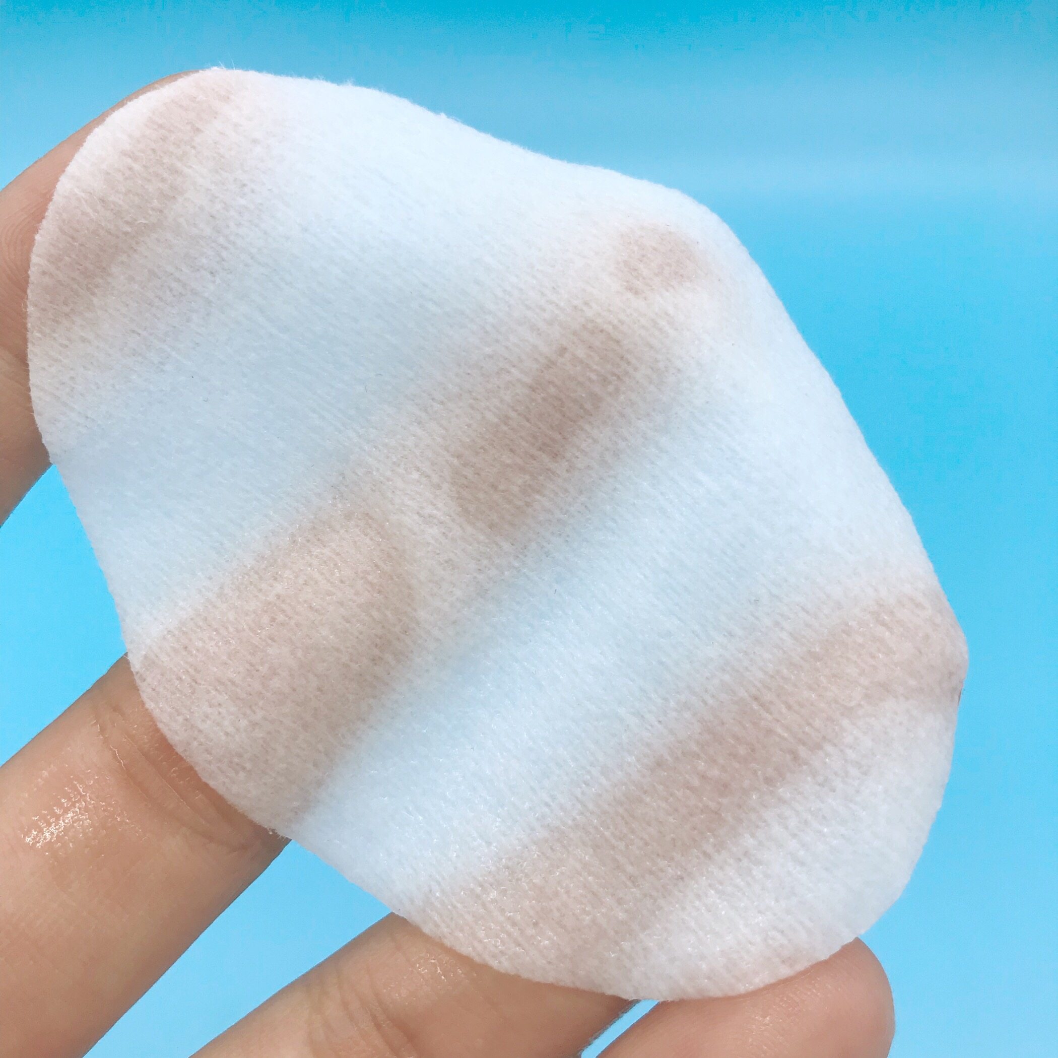 delay谛莱卸妆棉全棉盒装 脸部湿敷中厚化妆棉 补水卸妆眼敷棉片