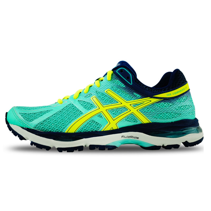 asics亚瑟士女鞋cumulus21 17春夏冬跑鞋减震透气慢跑鞋运动鞋c21