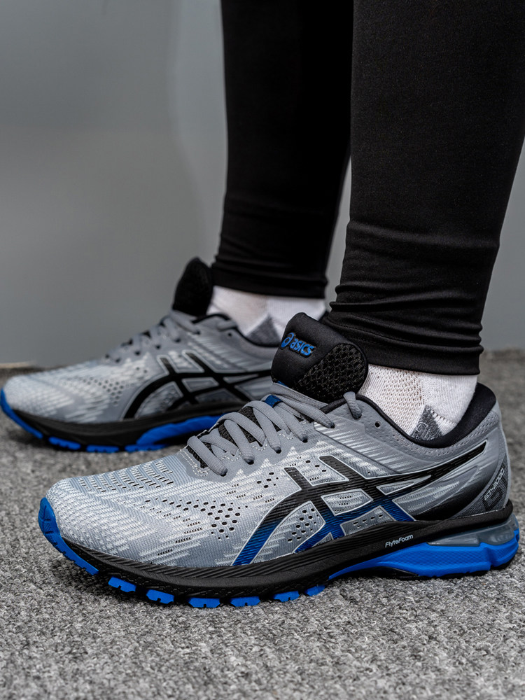 asics 亚瑟士官方旗舰 gt2000 8男鞋黑武士耐磨减震马拉松跑步鞋