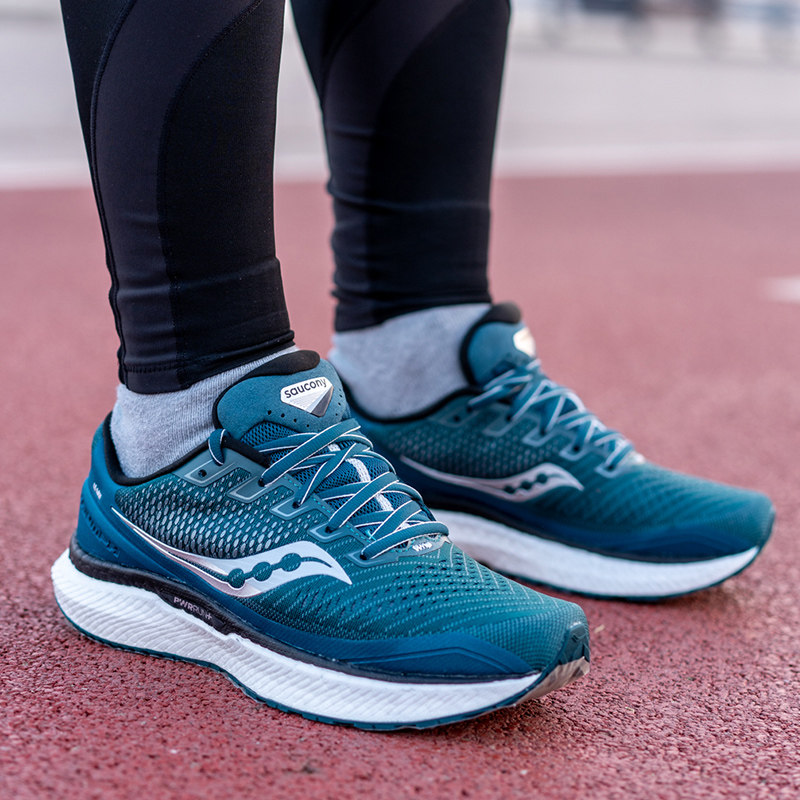 guide向导索康尼跑鞋男鞋专业支撑减震透气马拉松跑步鞋